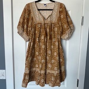 Bohemian Brown Dress